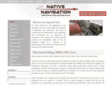 Tablet Screenshot of nativenavigation.com